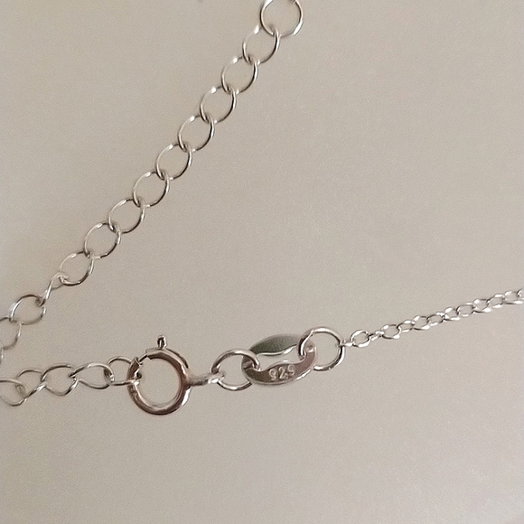 2/$30💕 BNWT Charmed Aroma Sterling Silver Adjustable Necklace - Picture 5 of 5